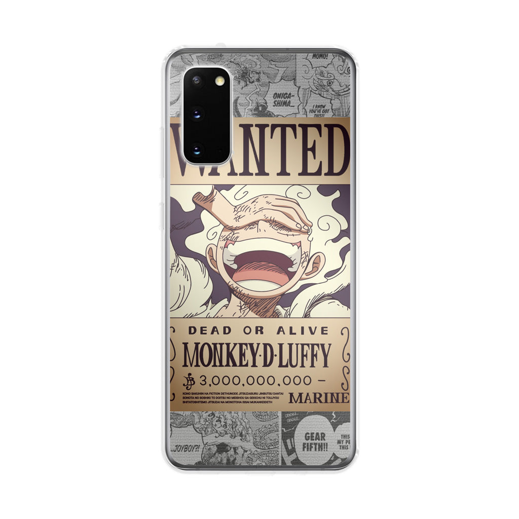 Gear 5 Wanted Poster Galaxy S20 Case