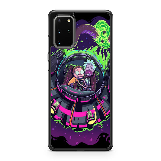 Rick And Morty Spaceship Galaxy S20 Plus Case