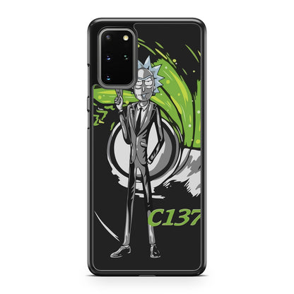 Rick Sanchez Agent C137 Galaxy S20 Plus Case