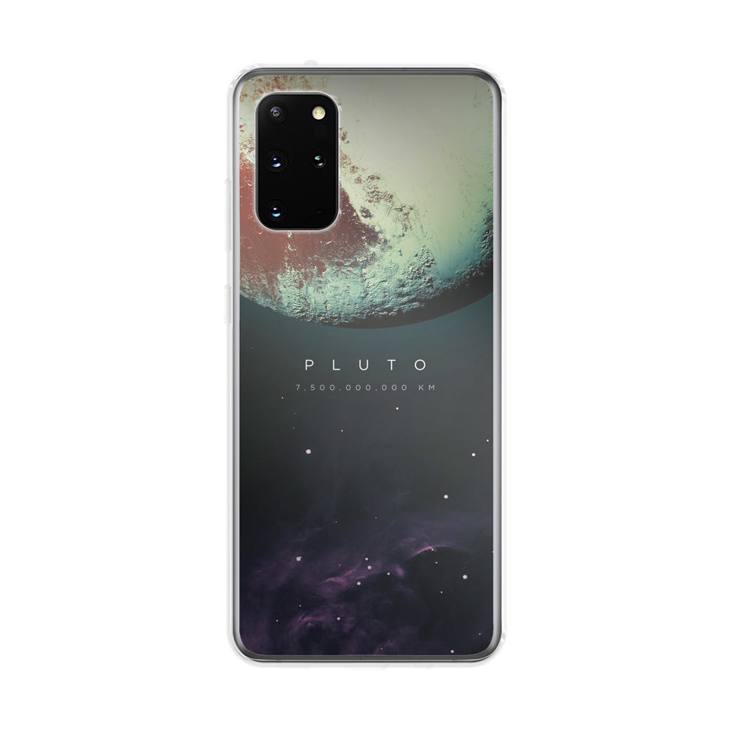 Planet Pluto Galaxy S20 Plus Case