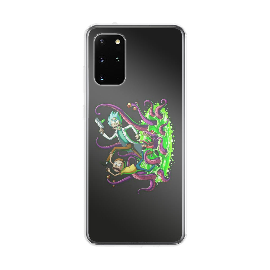 Rick And Morty Pass Through The Portal Galaxy S20 Plus Case