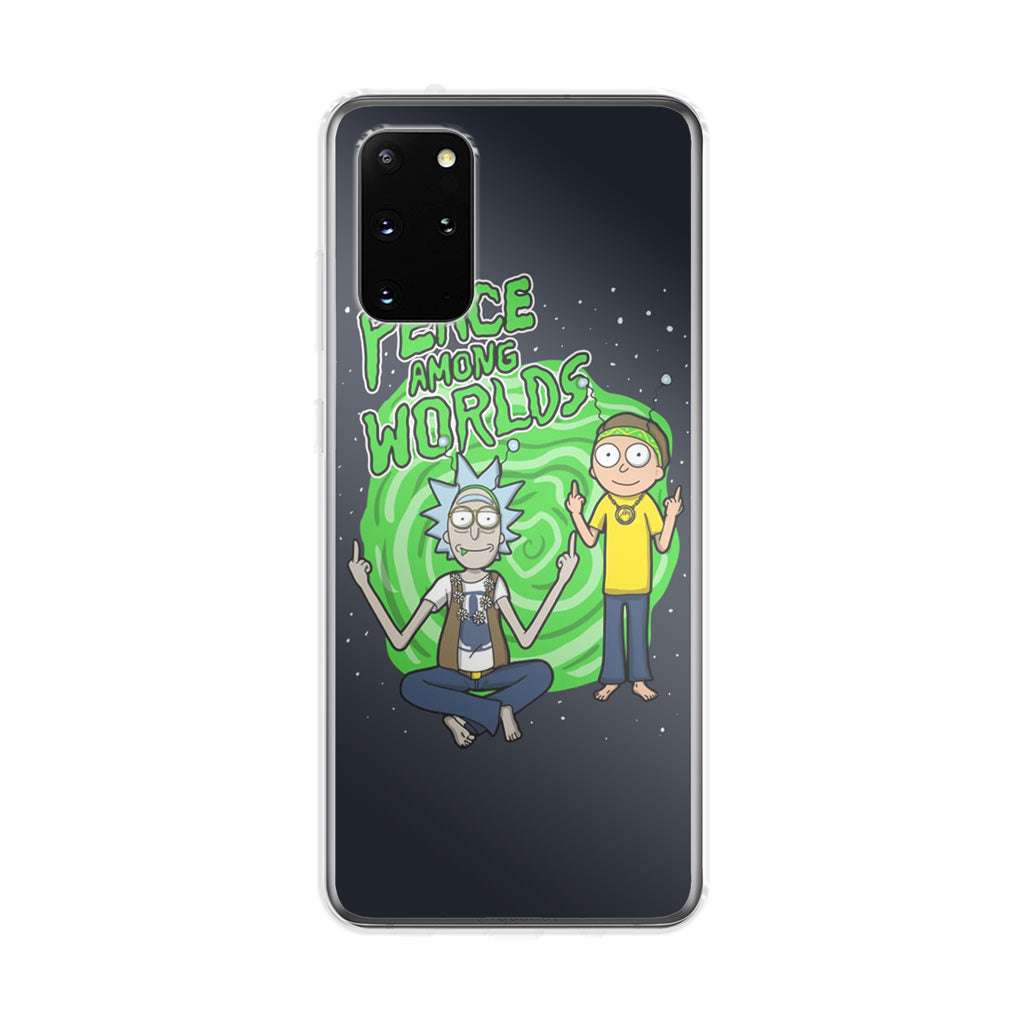 Rick And Morty Peace Among Worlds Galaxy S20 Plus Case