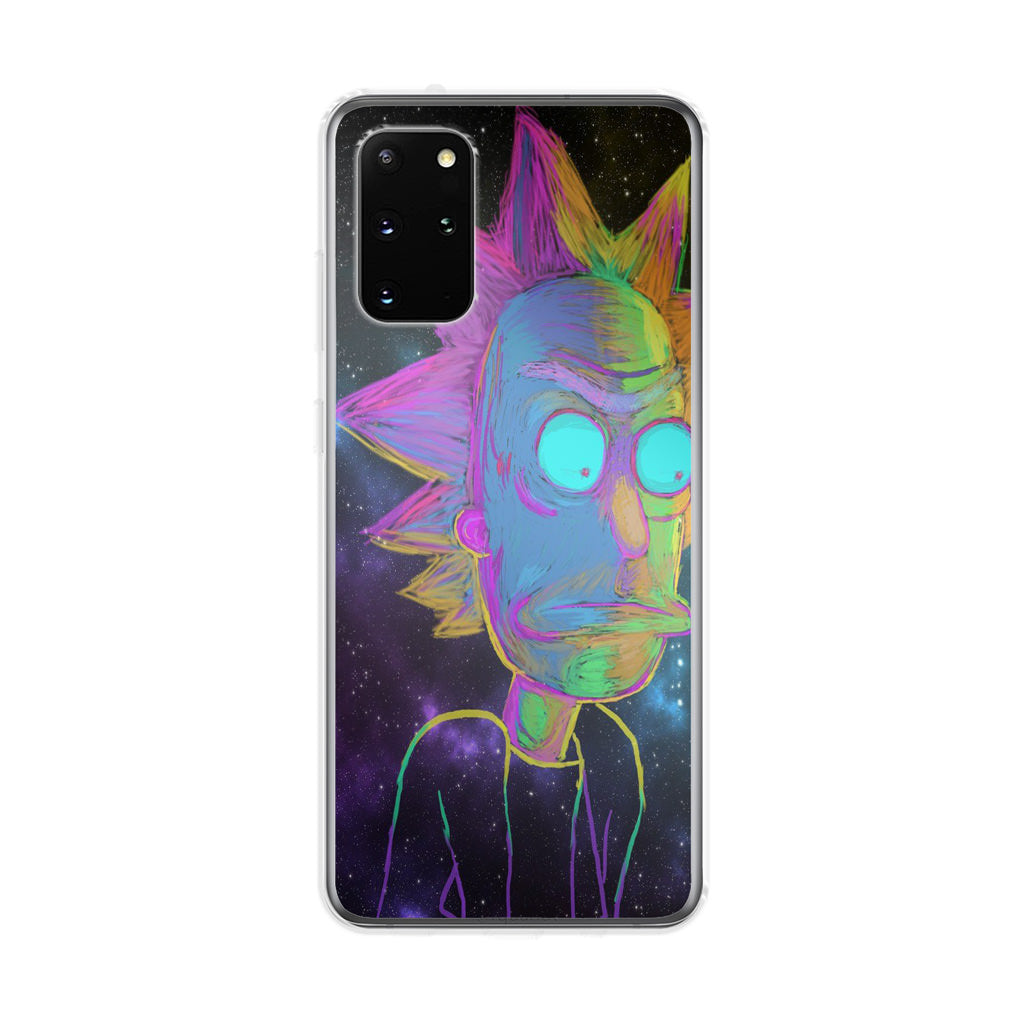 Rick Colorful Crayon Space Galaxy S20 Plus Case