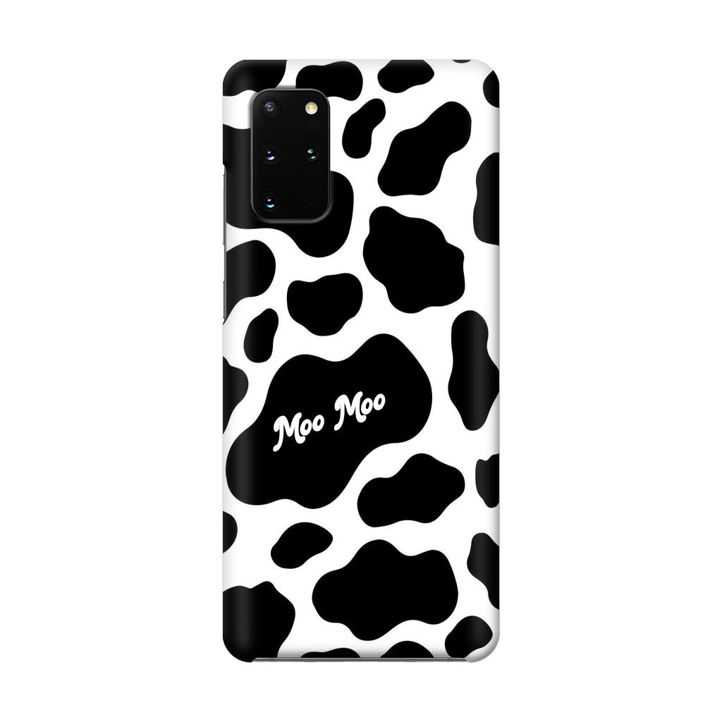 Moo Moo Pattern Galaxy S20 Plus Case