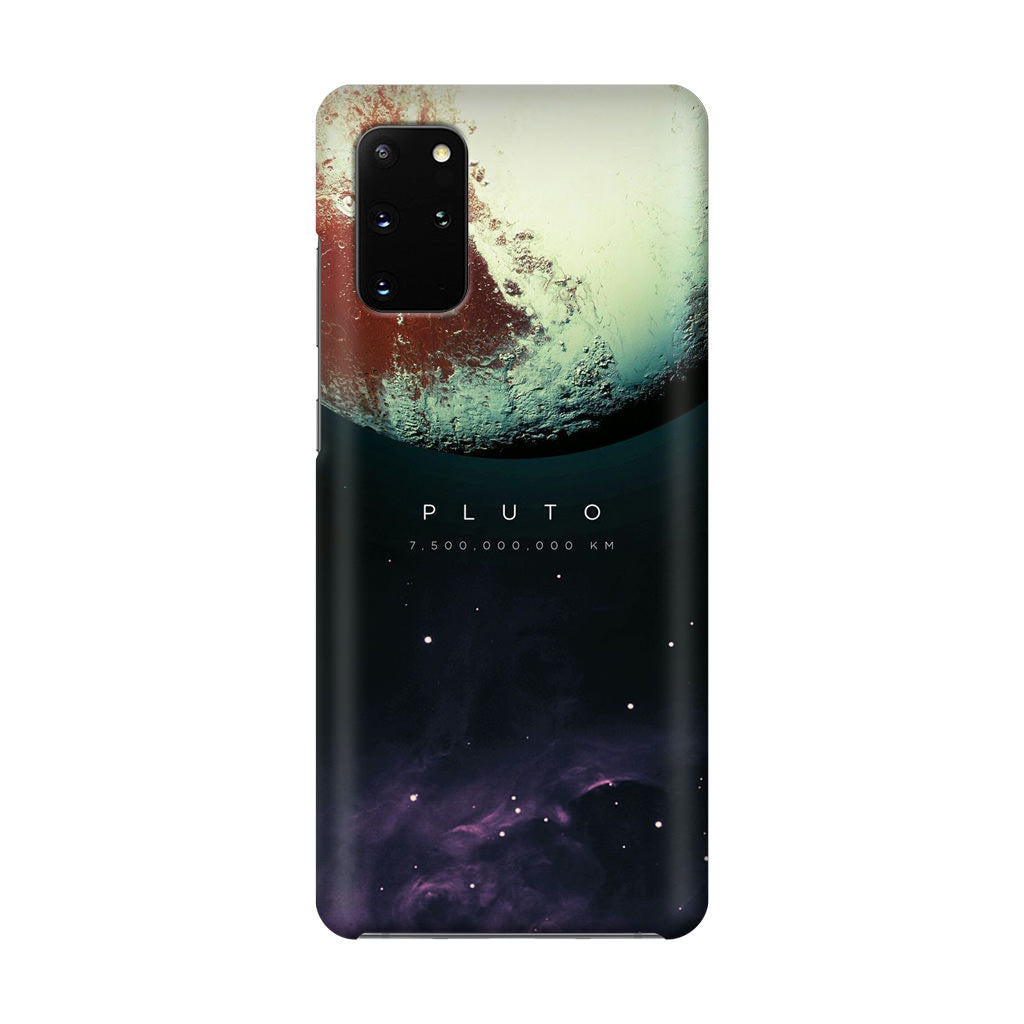 Planet Pluto Galaxy S20 Plus Case