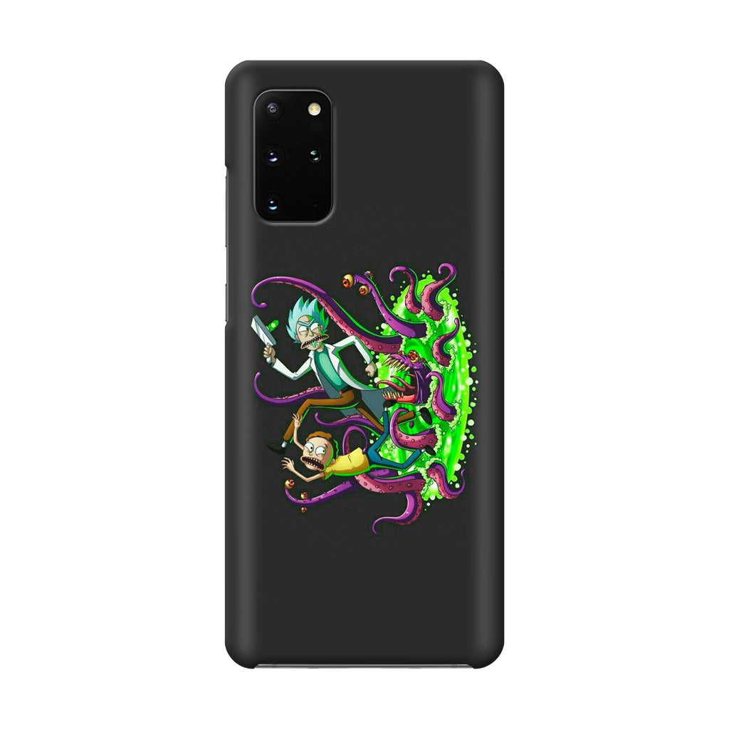 Rick And Morty Pass Through The Portal Galaxy S20 Plus Case