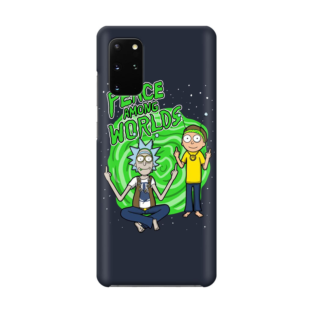 Rick And Morty Peace Among Worlds Galaxy S20 Plus Case