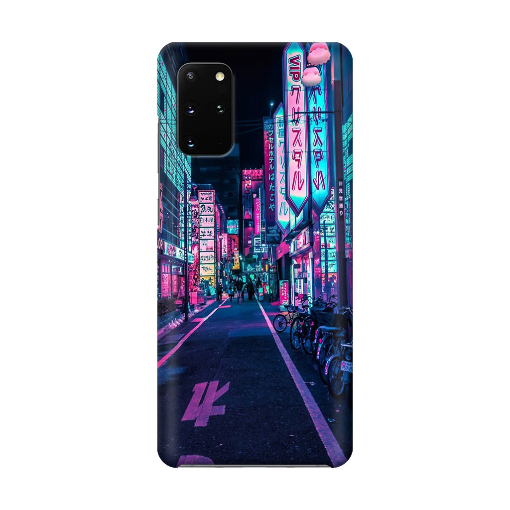 Tokyo Street Wonderful Neon Galaxy S20 Plus Case