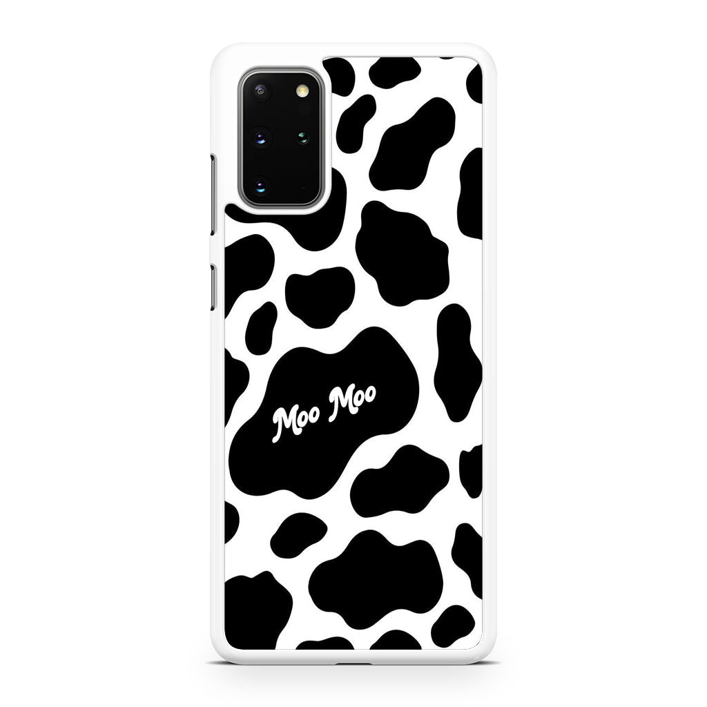 Moo Moo Pattern Galaxy S20 Plus Case