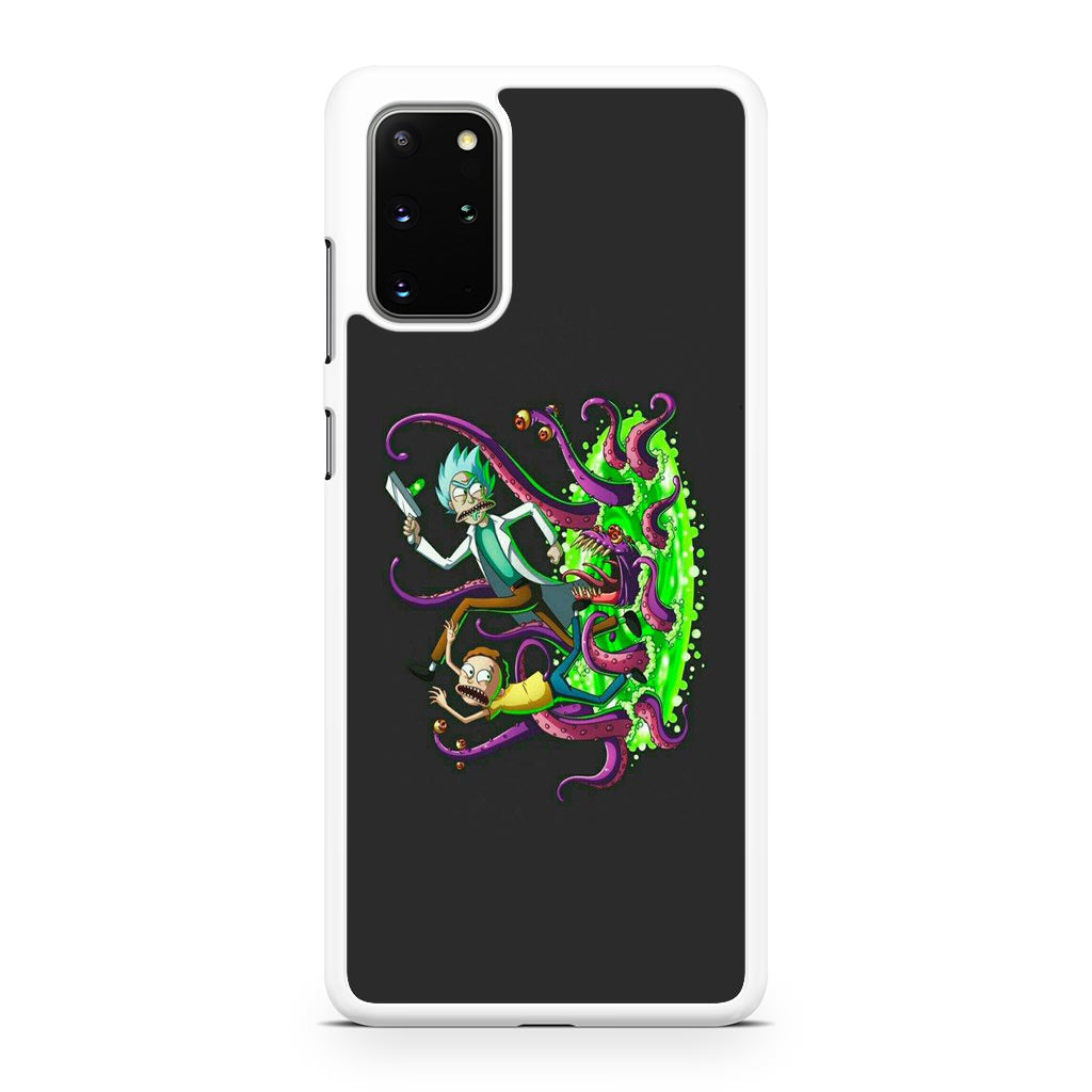 Rick And Morty Pass Through The Portal Galaxy S20 Plus Case