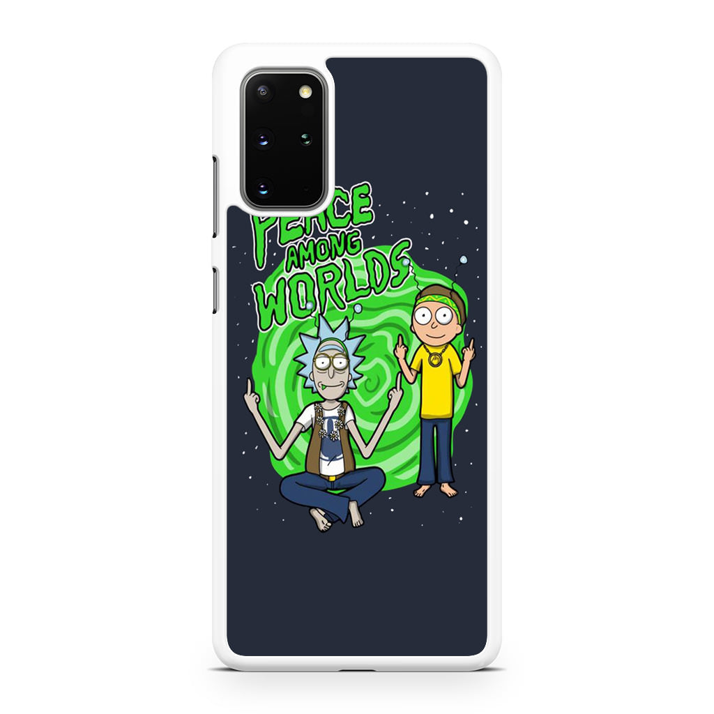 Rick And Morty Peace Among Worlds Galaxy S20 Plus Case