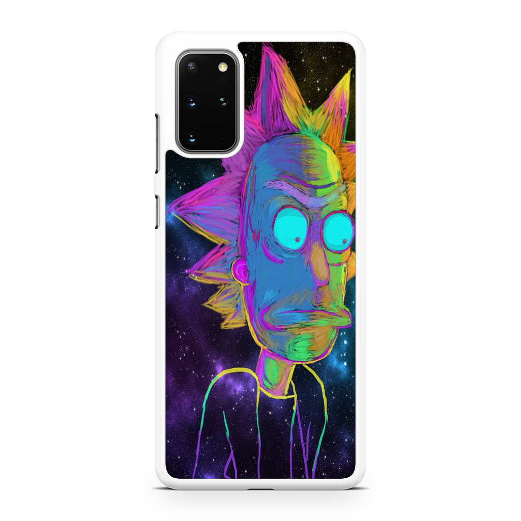 Rick Colorful Crayon Space Galaxy S20 Plus Case