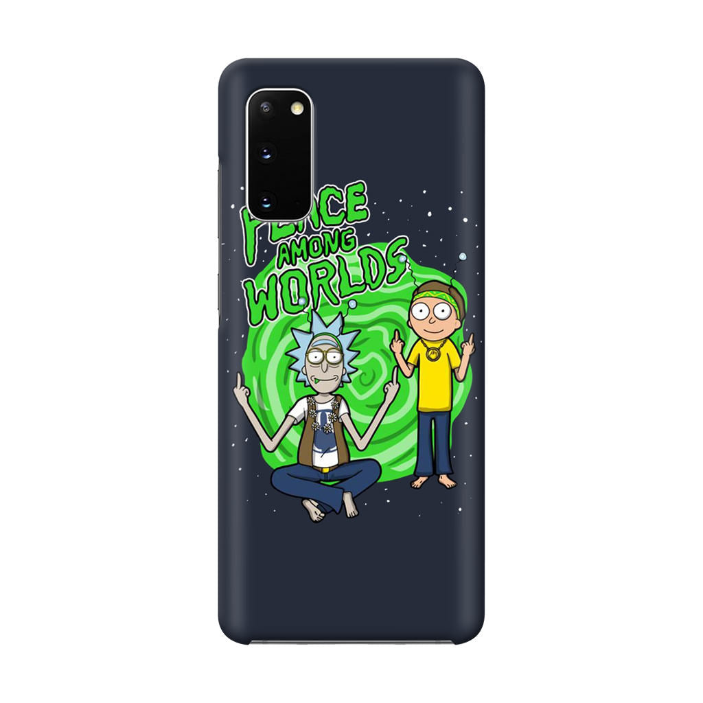 Rick And Morty Peace Among Worlds Galaxy S20 Case