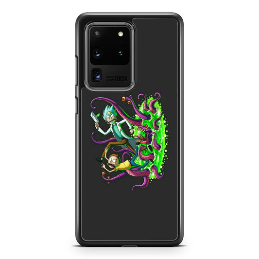Rick And Morty Pass Through The Portal Galaxy S20 Ultra Case