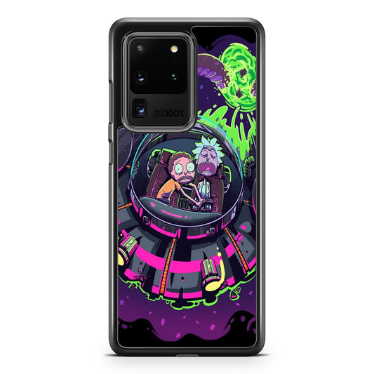 Rick And Morty Spaceship Galaxy S20 Ultra Case