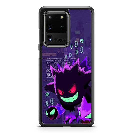 Gengar Pixel Art Galaxy S20 Ultra Case