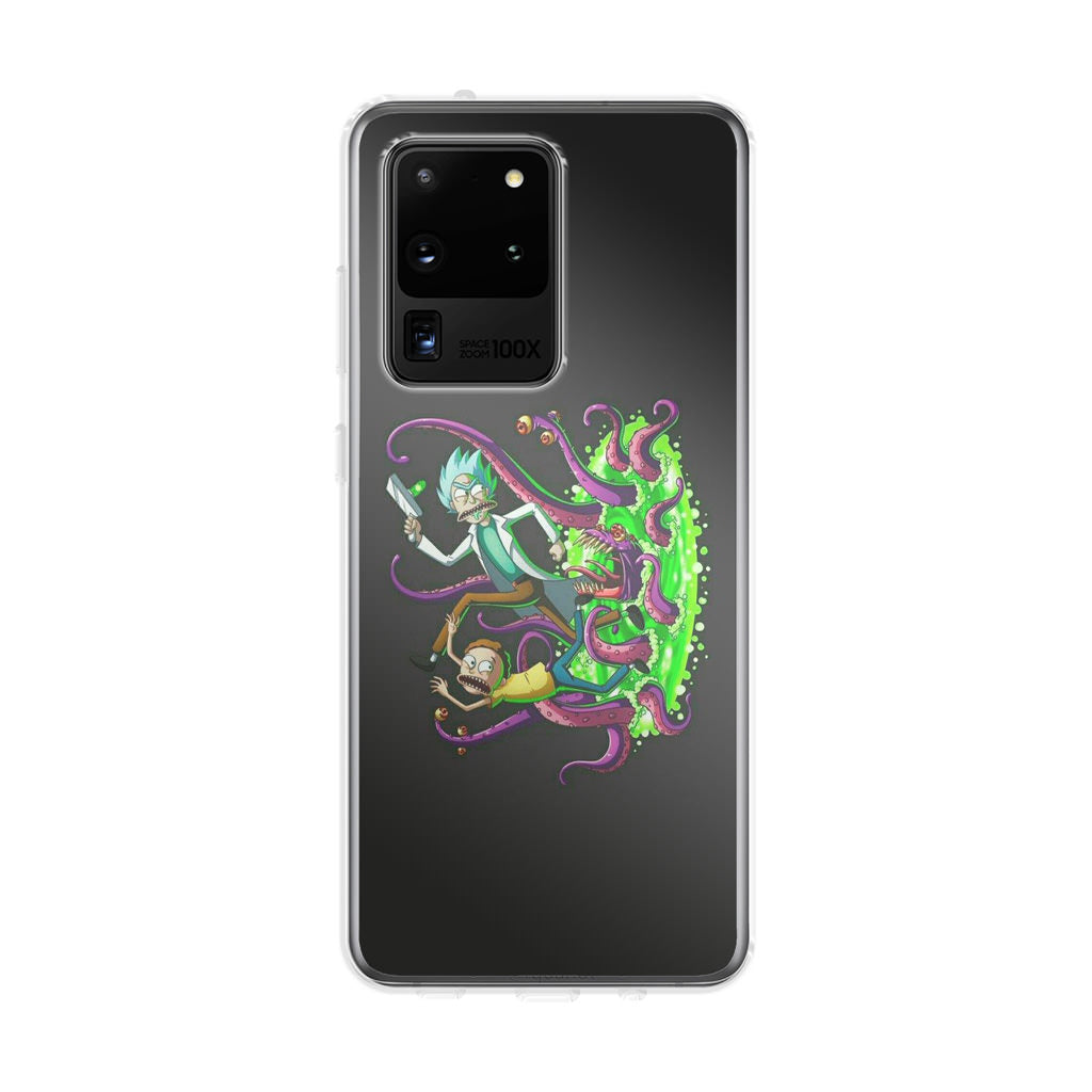 Rick And Morty Pass Through The Portal Galaxy S20 Ultra Case