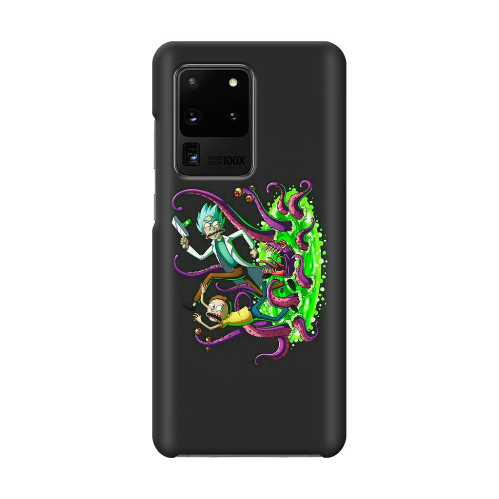 Rick And Morty Pass Through The Portal Galaxy S20 Ultra Case