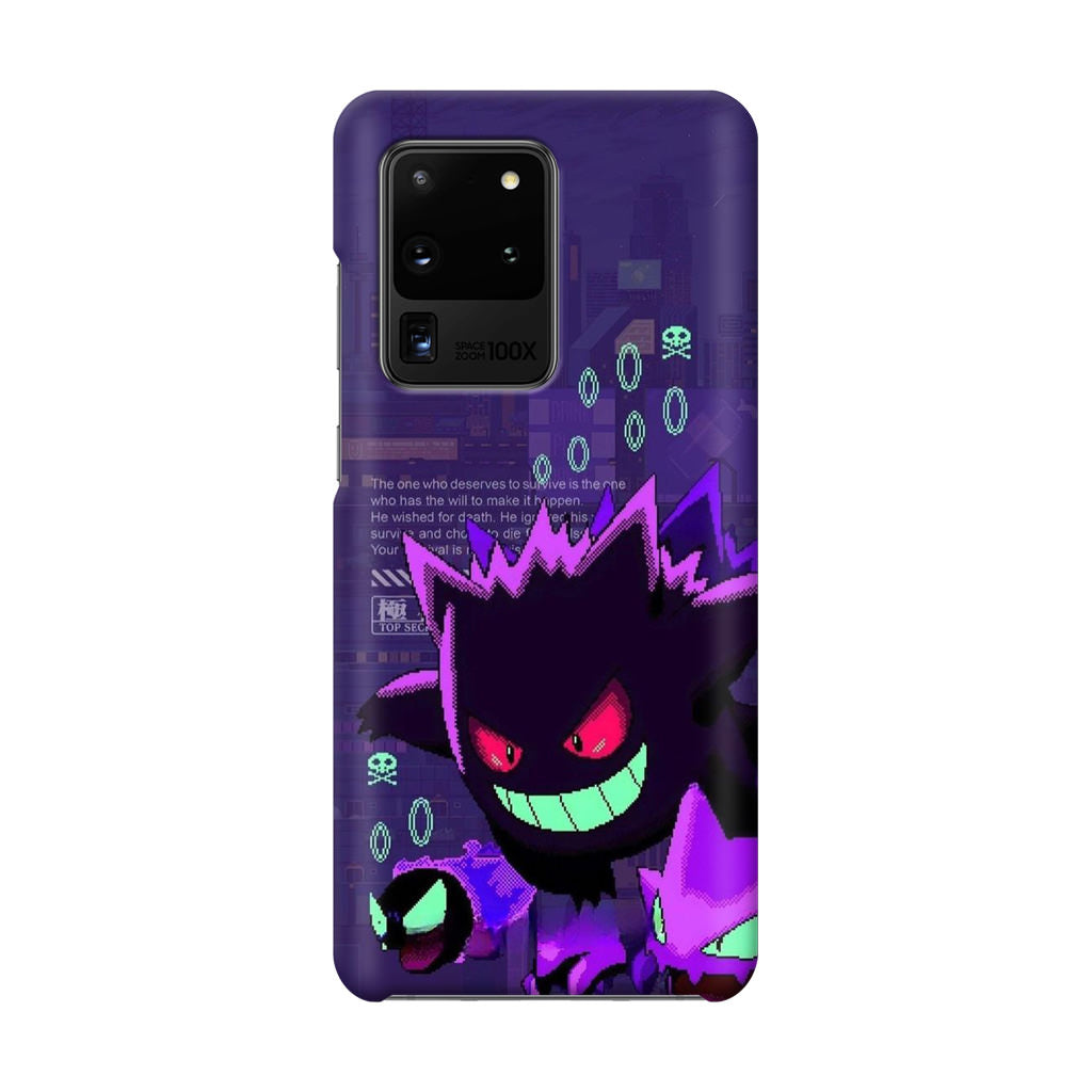 Gengar Pixel Art Galaxy S20 Ultra Case