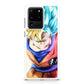 Goku SSJ 1 to SSJ Blue Galaxy S20 Ultra Case