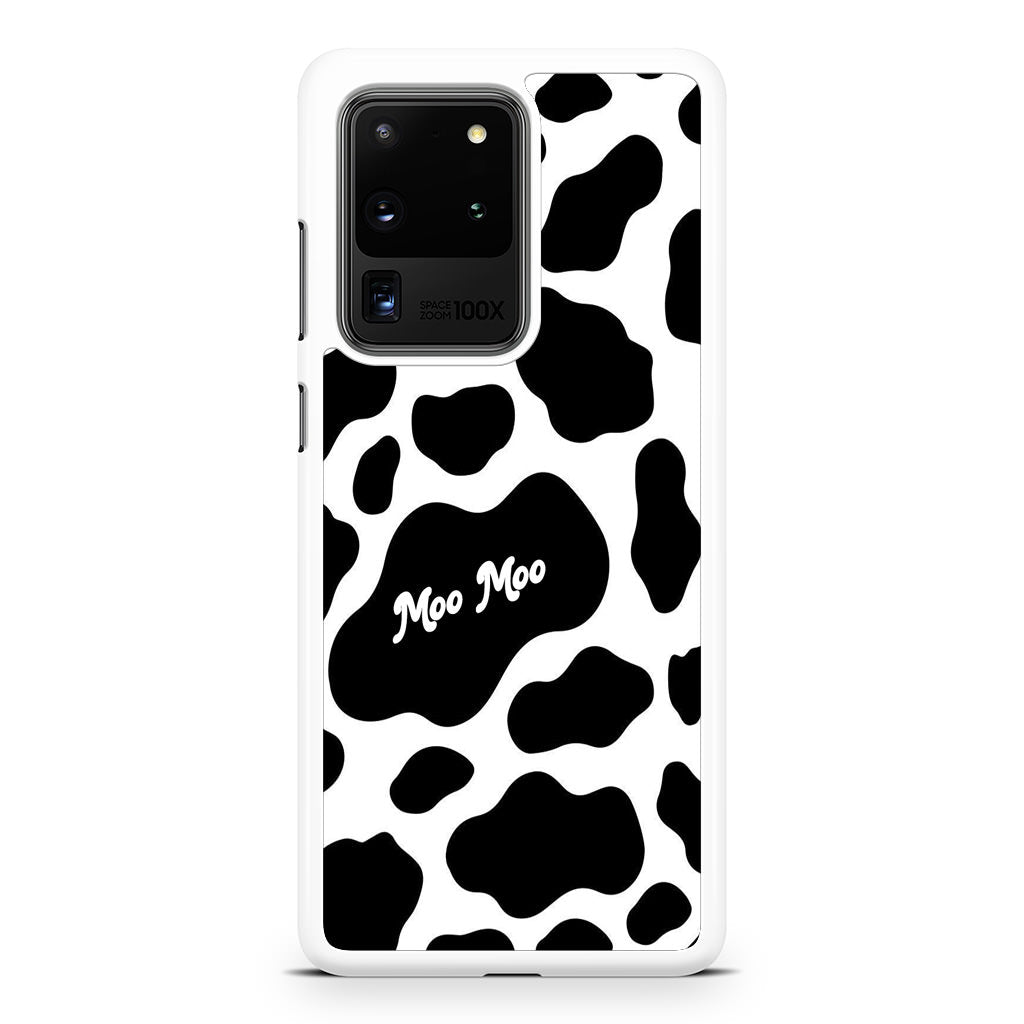 Moo Moo Pattern Galaxy S20 Ultra Case
