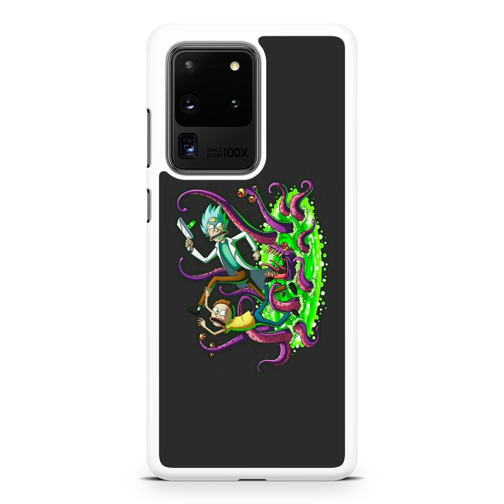 Rick And Morty Pass Through The Portal Galaxy S20 Ultra Case