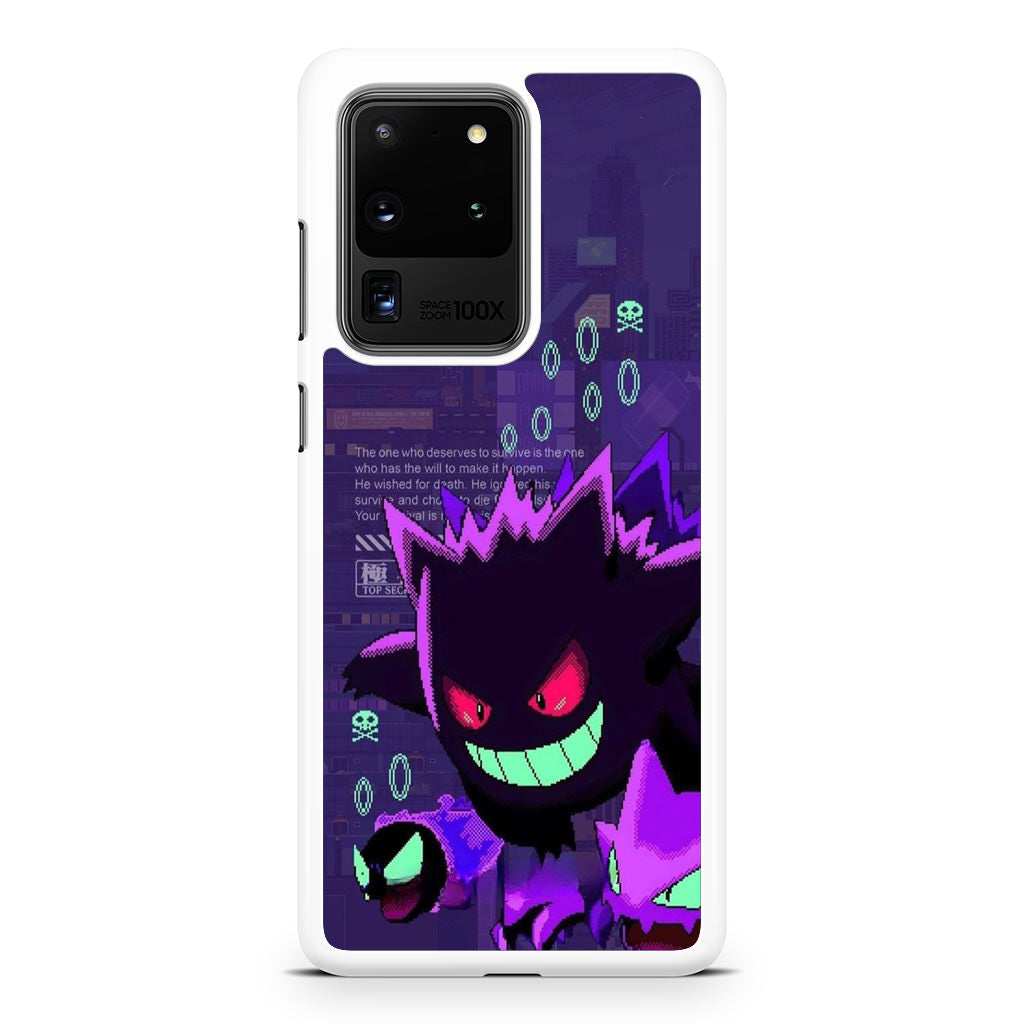 Gengar Pixel Art Galaxy S20 Ultra Case