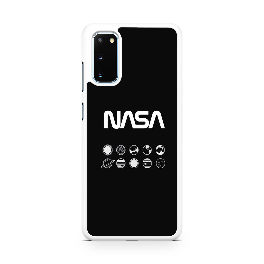 NASA Minimalist Galaxy S20 Case