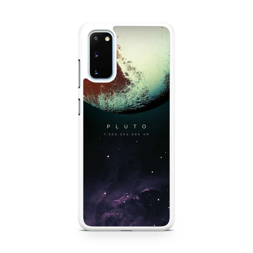 Planet Pluto Galaxy S20 Case