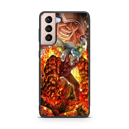 Akainu Exploding Volcano Galaxy S21 / S21 Plus / S21 FE 5G Case