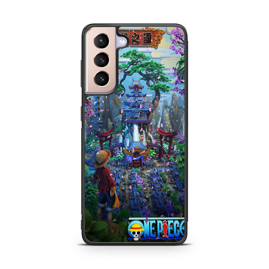 Flower Capital of Wano One Piece Galaxy S21 / S21 Plus / S21 FE 5G Case