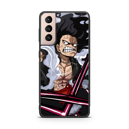 Luffy Snake Man Culverin Art Galaxy S21 / S21 Plus / S21 FE 5G Case