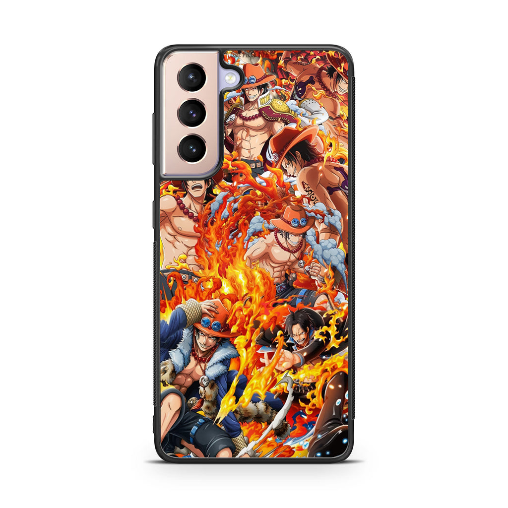 Portgas D Ace Collections Galaxy S21 / S21 Plus / S21 FE 5G Case