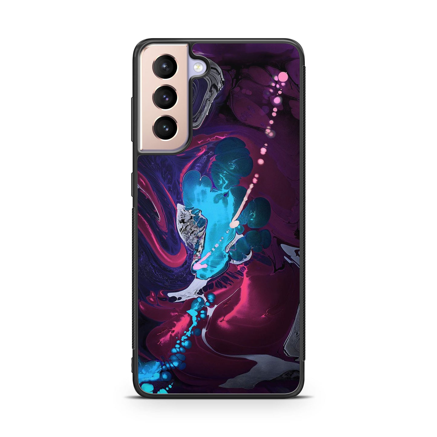 Abstract Purple Blue Art Galaxy S21 / S21 Plus / S21 FE 5G Case