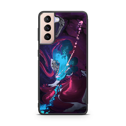 Abstract Purple Blue Art Galaxy S21 / S21 Plus / S21 FE 5G Case