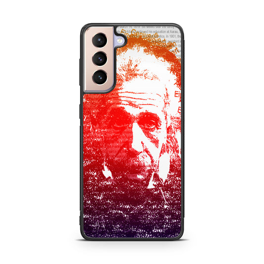Albert Einstein Art Galaxy S21 / S21 Plus / S21 FE 5G Case