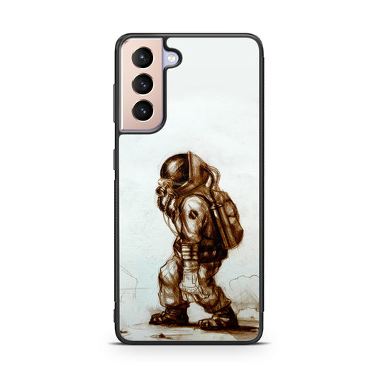 Astronaut Heavy Walk Galaxy S21 / S21 Plus / S21 FE 5G Case