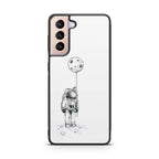 Astronaut Moon Balloon Galaxy S21 / S21 Plus / S21 FE 5G Case