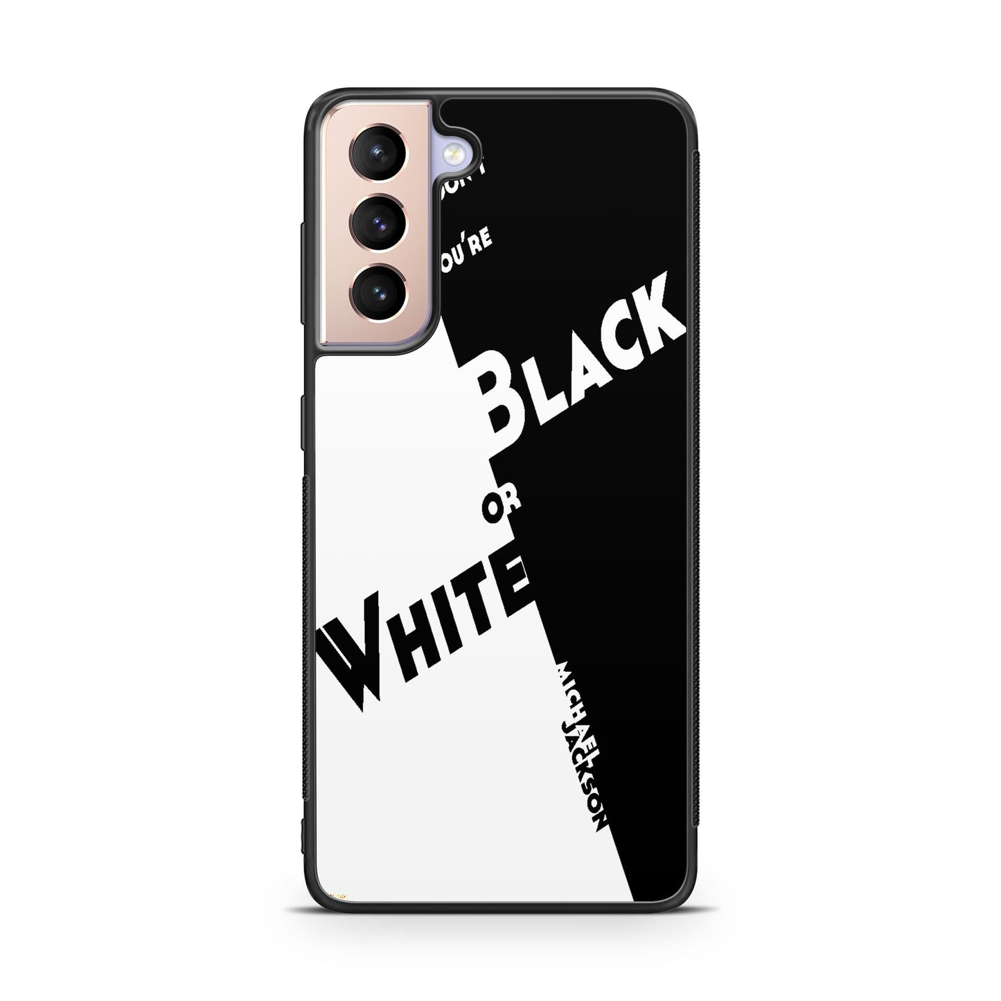 Black Or White Michael Jackson Galaxy S21 / S21 Plus / S21 FE 5G Case