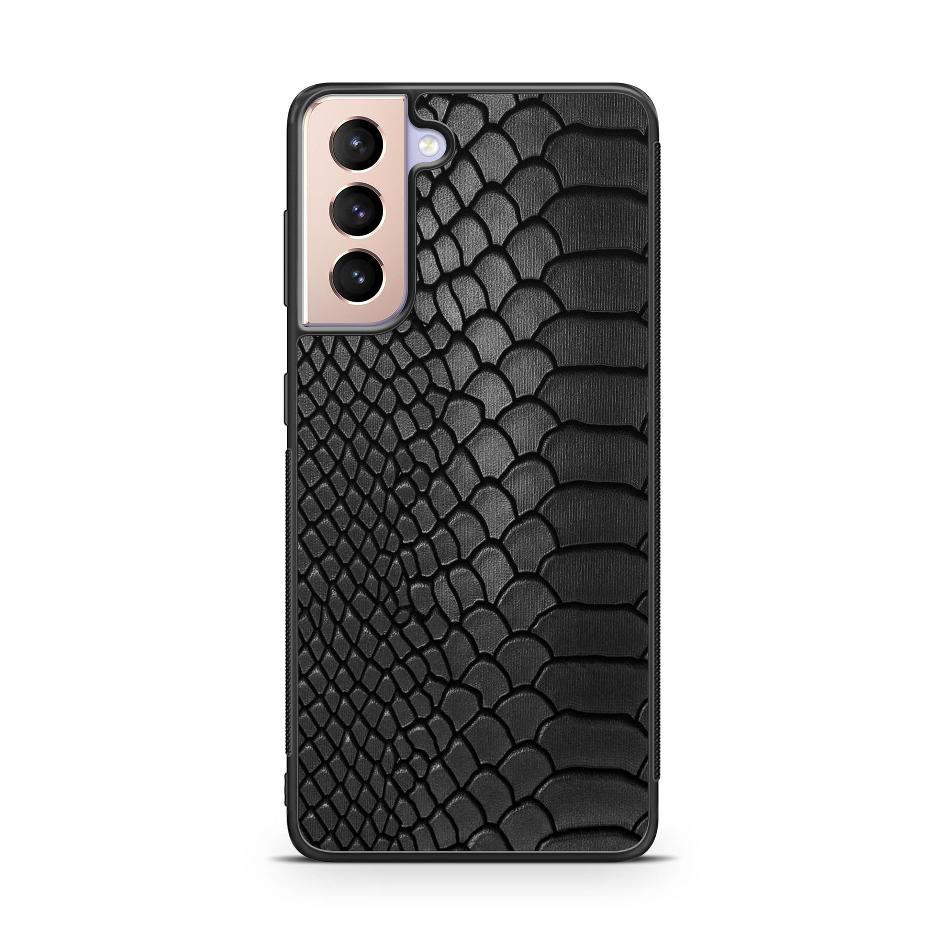 Black Snake Skin Texture Galaxy S21 / S21 Plus / S21 FE 5G Case