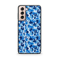 Blue Camo Galaxy S21 / S21 Plus / S21 FE 5G Case