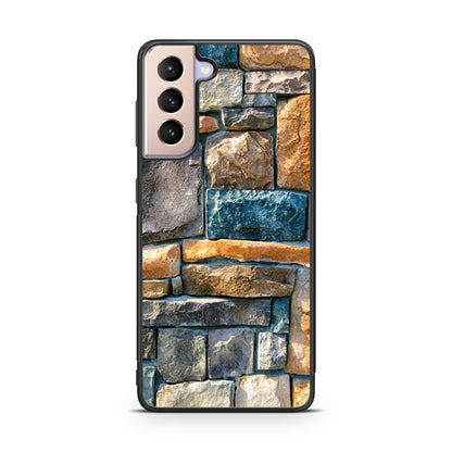 Colored Stone Piles Galaxy S21 / S21 Plus / S21 FE 5G Case