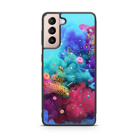 Colorful Smoke Boom Galaxy S21 / S21 Plus / S21 FE 5G Case