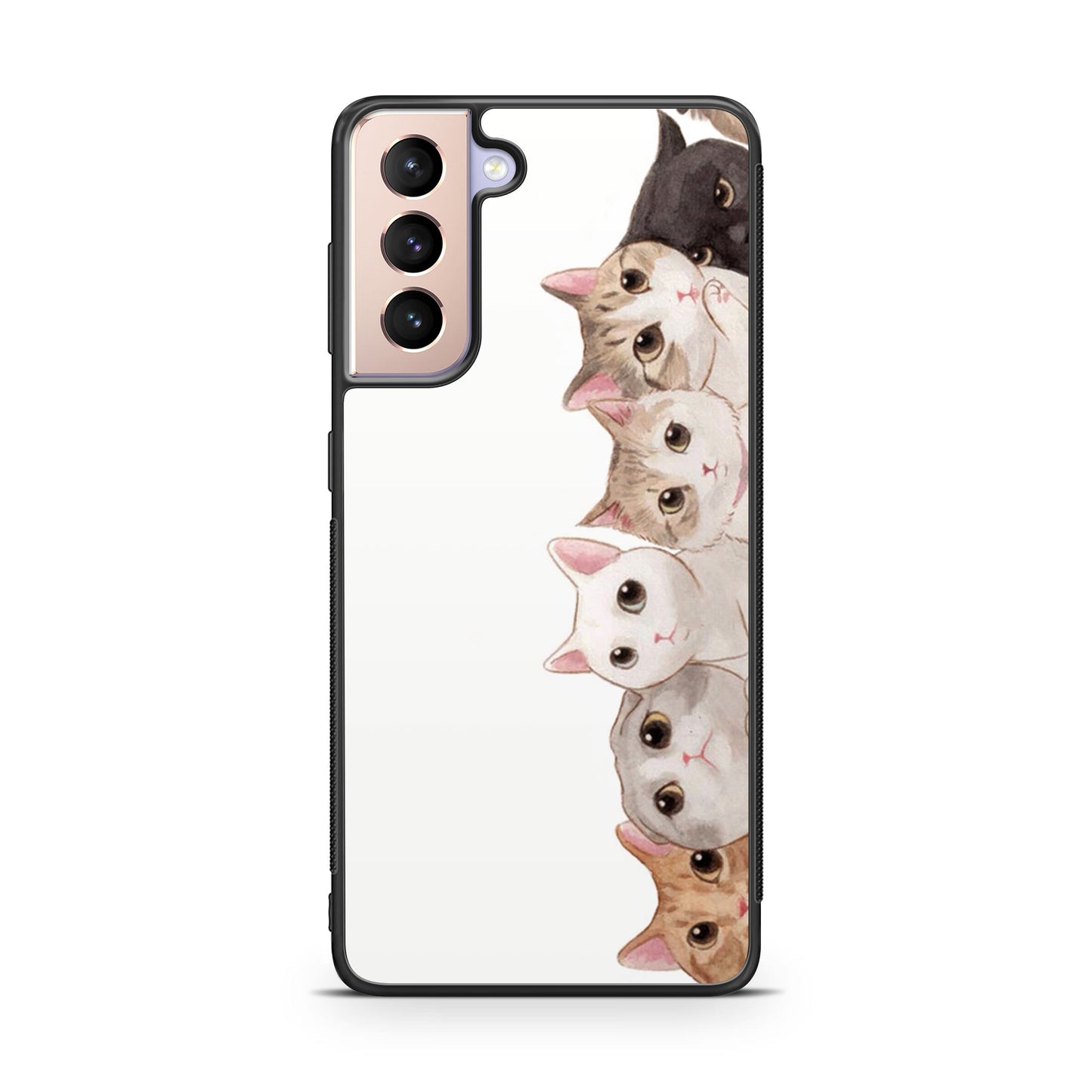 Cute Cats Vertical Galaxy S21 / S21 Plus / S21 FE 5G Case