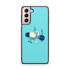 Egg Accident Workout Galaxy S21 / S21 Plus / S21 FE 5G Case