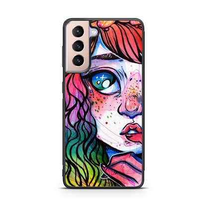 Eyes And Braids Galaxy S21 / S21 Plus / S21 FE 5G Case