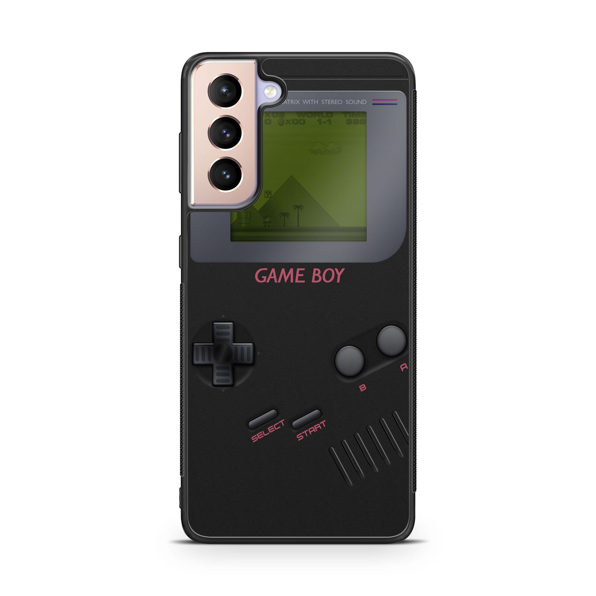 Game Boy Black Model Galaxy S21 / S21 Plus / S21 FE 5G Case