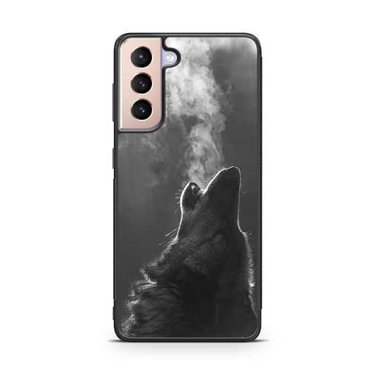 Howling Wolves Black and White Galaxy S21 / S21 Plus / S21 FE 5G Case