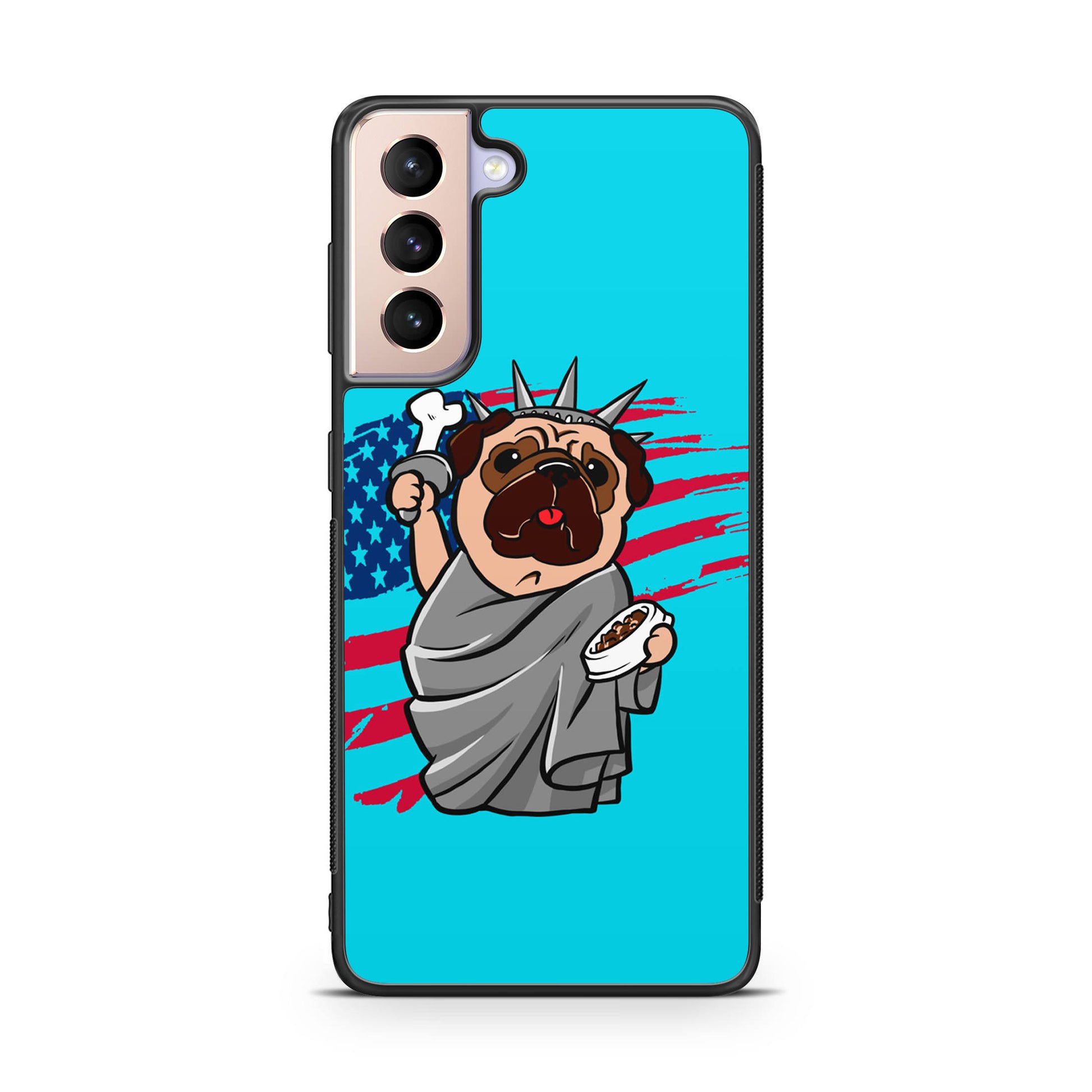 Independence Day Pug Galaxy S21 / S21 Plus / S21 FE 5G Case