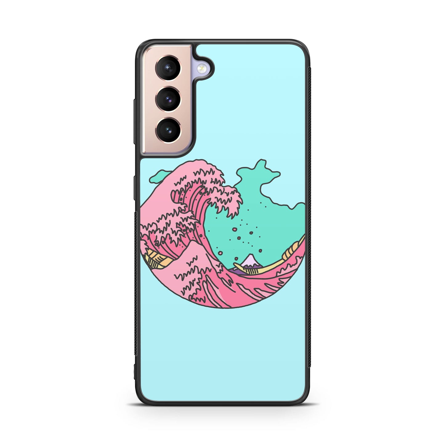 Japanese Pastel Wave Galaxy S21 / S21 Plus / S21 FE 5G Case